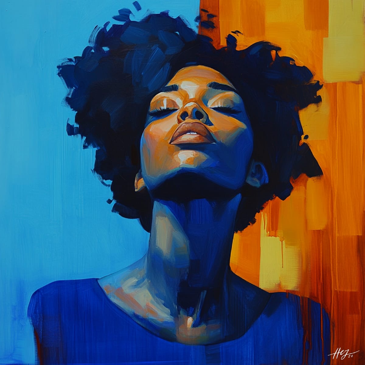 Afro Blue 01