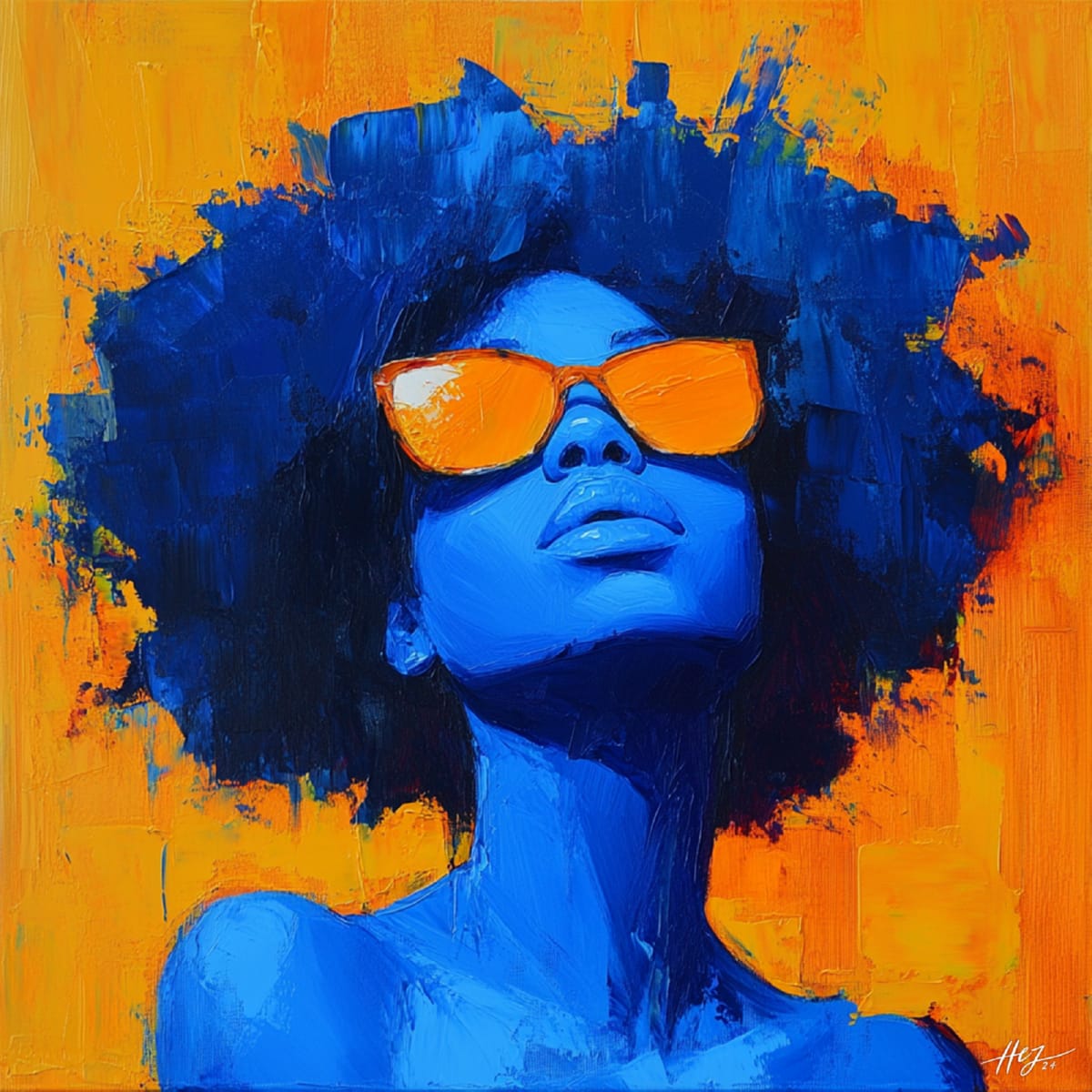 Afro Blue  12